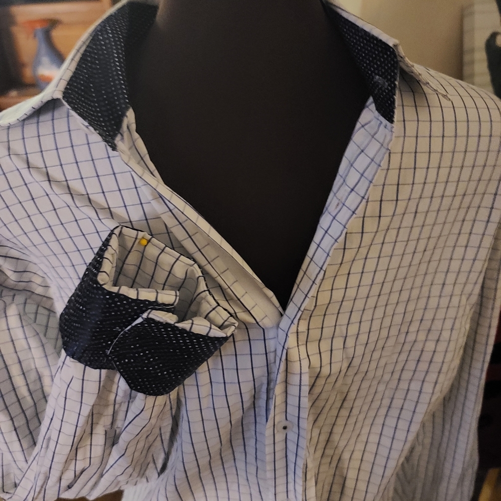EUC VINTAGE English Laundry Casual Button Mod Up